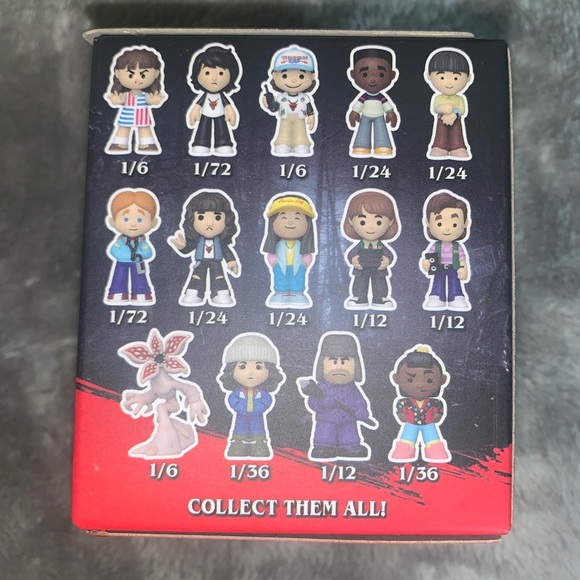 Funko Netflix Stranger Things 4 Mystery Mini Dustin Hell Fire Shirt Vinyl Figure - Picture 5 of 5